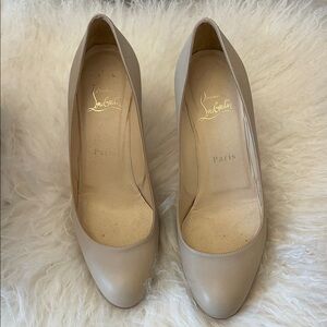 Christian Louboutin Nude Heels